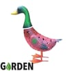 Garden Metal Ornament: Derek the Duck