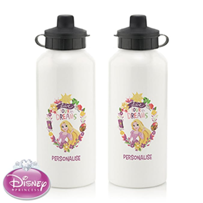 Personalised Disney Princess Rapunzel Water Bottle repunzel rapunsel  tangled, back to school