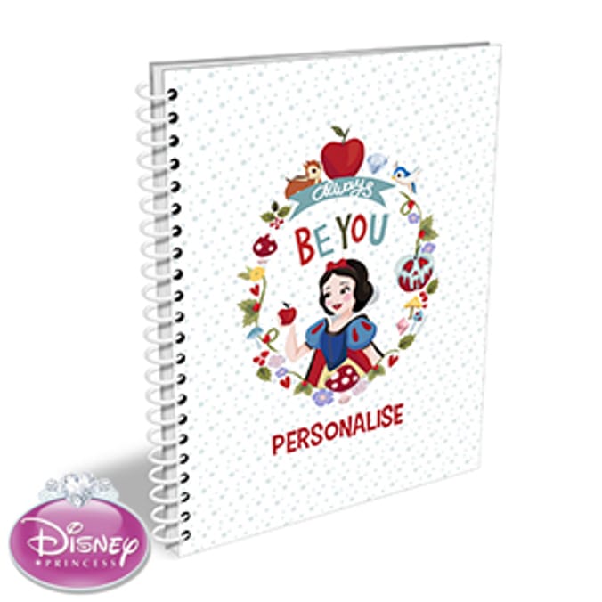 Personalised Disney Snow White A5 Notepad, back to school, personalised school stationery Home