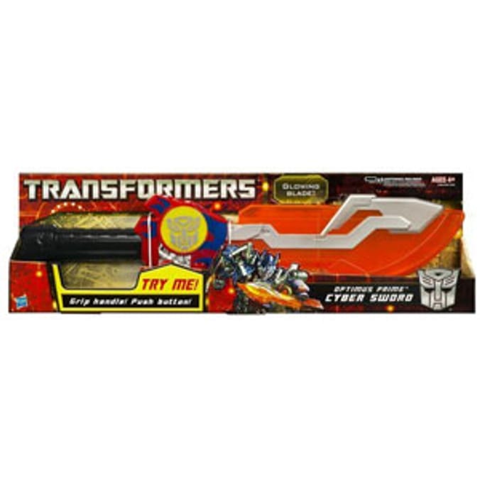 Optimus prime hot sale sword toy