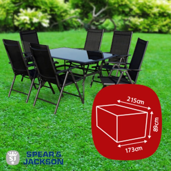 Spear & Jackson 6Seater Table Cover furniture chair table protection