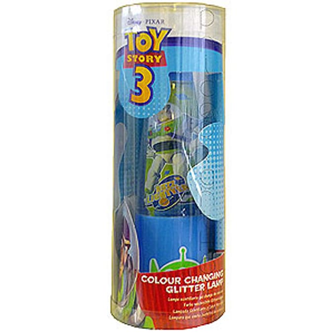 Toy Story Colour Changing Glitter Lamp