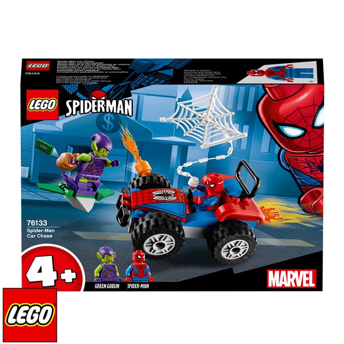 Lego spiderman cheap car chase