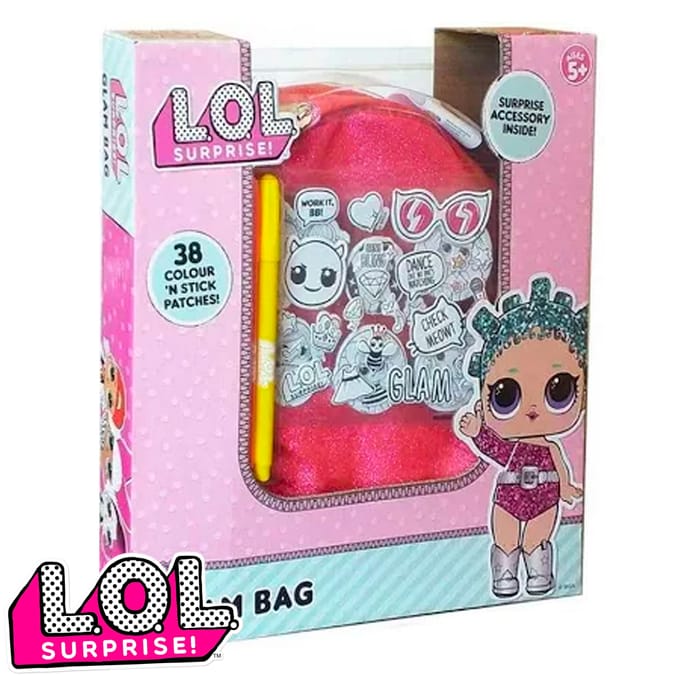 Lol glitter hot sale glam handbag