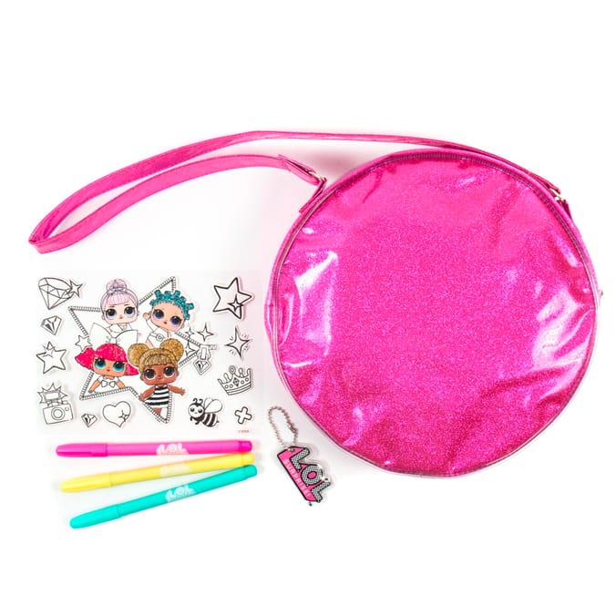 Lol glitter hot sale glam handbag