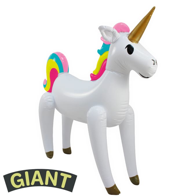 Giant unicorn shop teddy home bargains