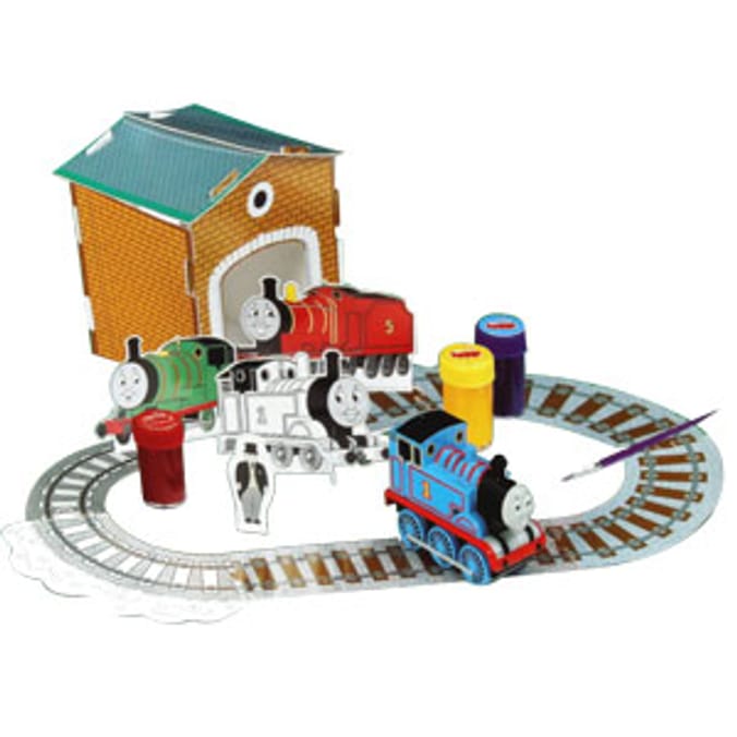 Thomas and Friends Paint and Build Set