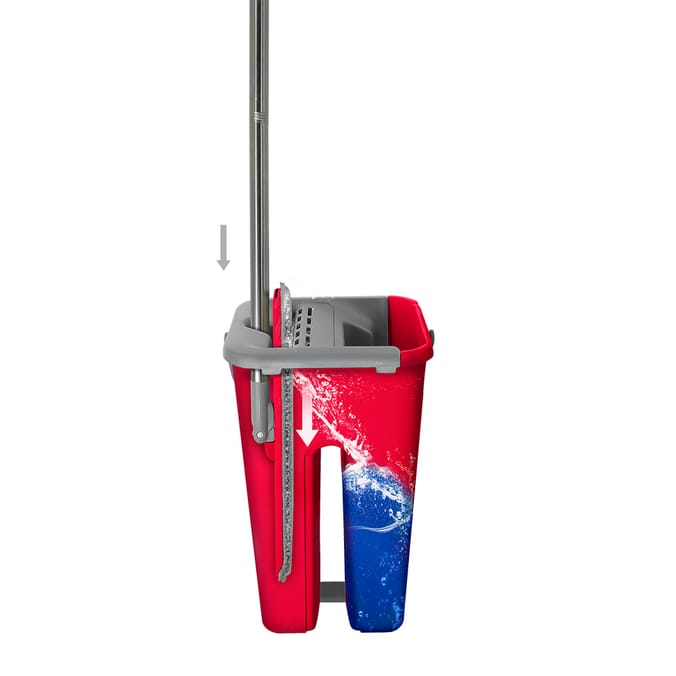 Power Action Wash and Dry Mop & Bucket mop bucket spin mop spinmop