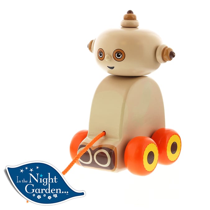 In The Night Garden Wooden Pull Along Makka Pakka macka packa macca pacca itng pullalong Home Bargains