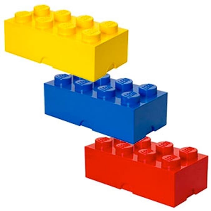 LEGO Stackable Rectangle Storage Brick