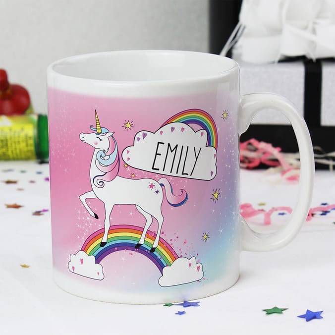 Personalised Unicorn Mug, mother's day, mothers day, mums day