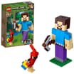 LEGO Minecraft™ Steve BigFig with Parrot 21148