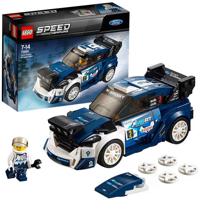 LEGO Speed Champions Ford Fiesta M-Sport WRC | Home Bargains