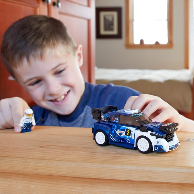 bekvemmelighed Vil have rim LEGO Speed Champions Ford Fiesta M-Sport WRC | Home Bargains