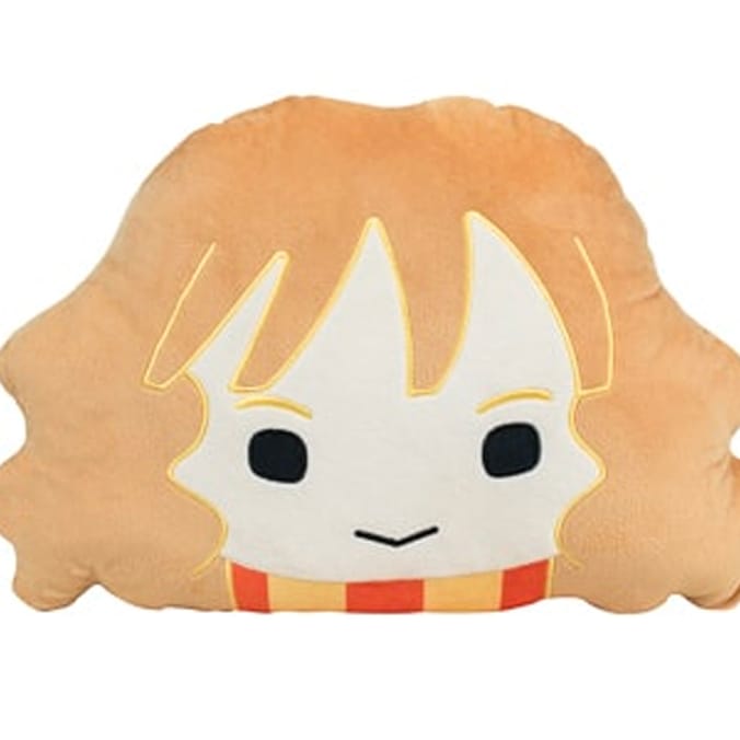 Harry Potter Shaped Cushion (Hermione) Home Bargains