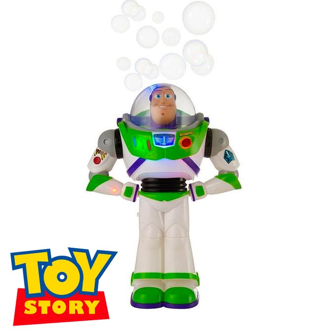 Brand New Buzz Lightyear Bubble Blower Light Up Toy Story Not Working