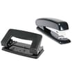 Hole Punch and Stapler Set - Black