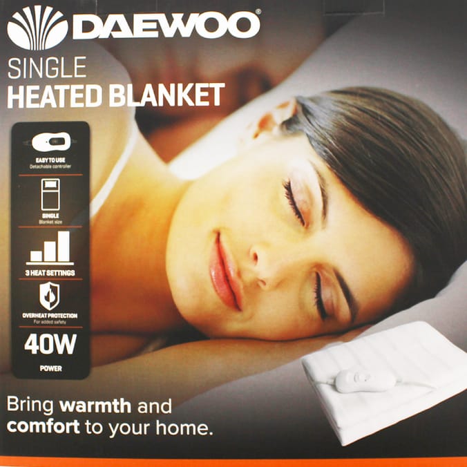 Daewoo Heated Blanket Single electric blanket electronic energy