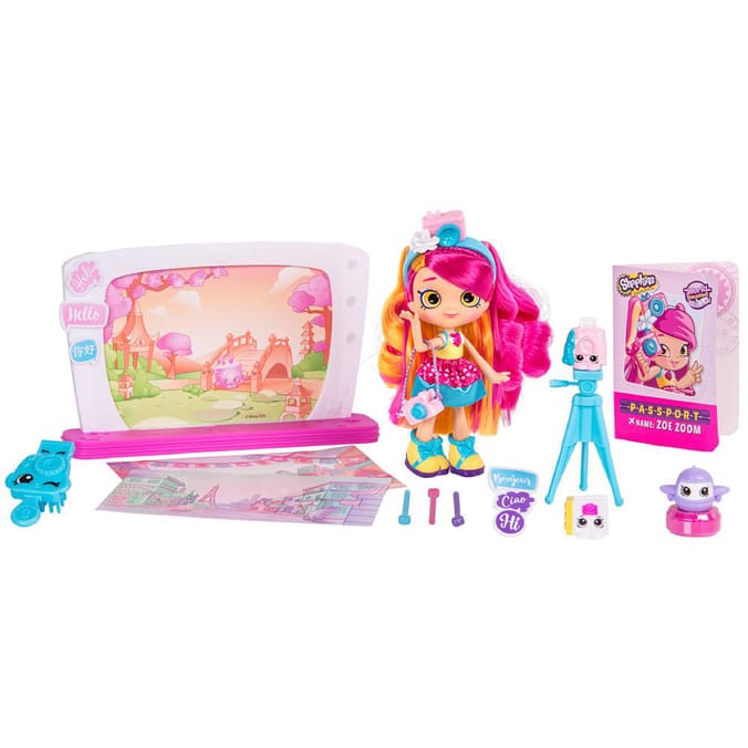 Shopkins Shoppies: Zoe Zoom's Selfie Stopover Playset