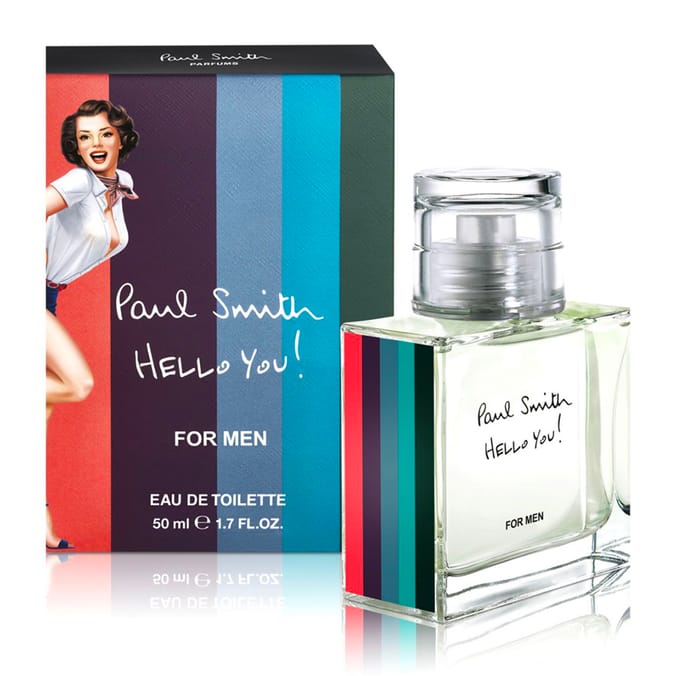 Paul Smith Hello You For Men 50ml EDT mens masculine day aftershave after shave cologne father s day fathers day Home Bargains