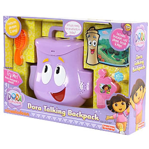 Dora The Explorer Talking Backpack Home Bargains   3684