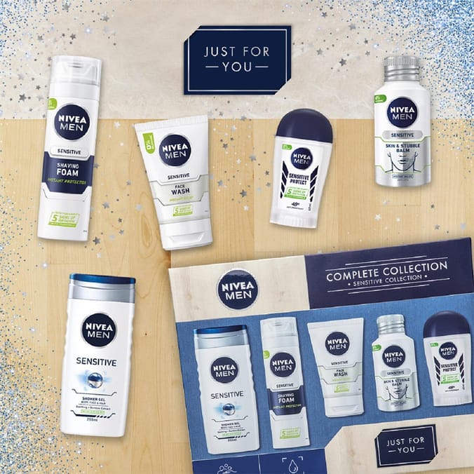 Nivea Men Sensitive Complete Collection Gift Set, gift set, christmas