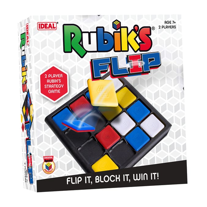 Rubik's Flip Game flip block win 2 player game challenge puzzle
