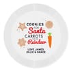 Personalised Cookies for Santa Christmas Eve Plate