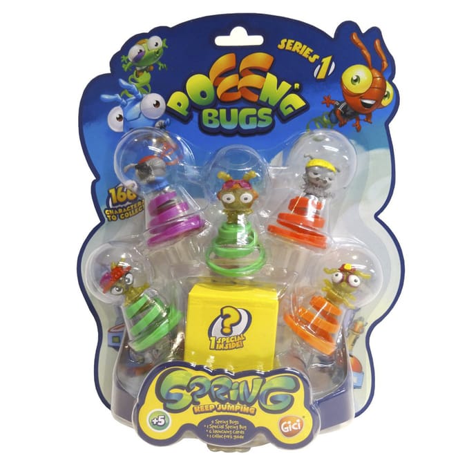 Poeeng Bugs Series 1 Spring Keep Jumping Pack