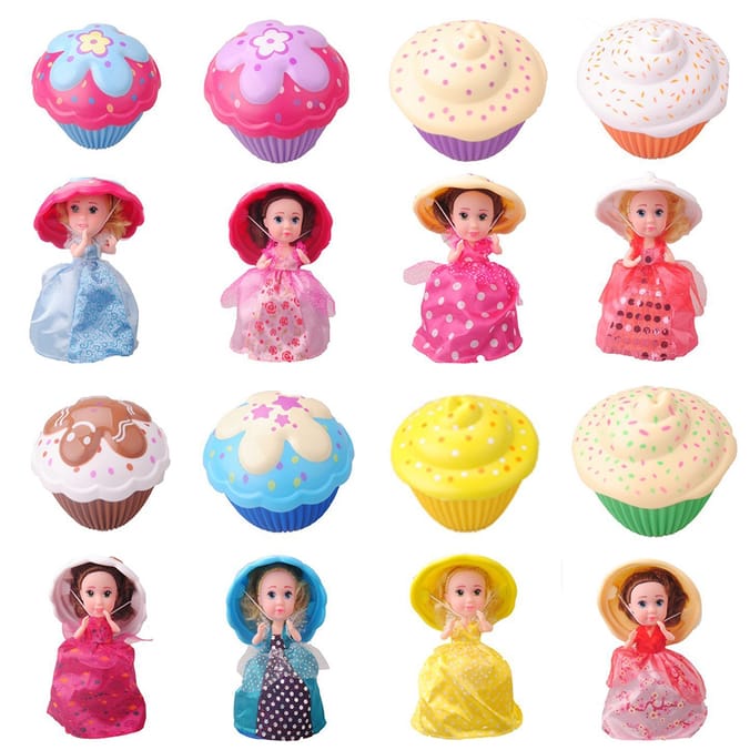 Mini Cupcake Surprise Doll 3 Pack scent children princess Home Bargains