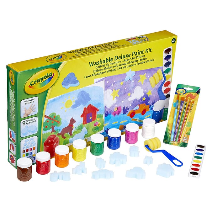 Crayola Deluxe Luxury Washable Paint Set