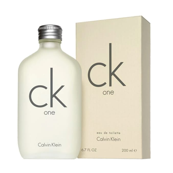 Calvin Klein CK One 200ml EDT aftershave cologne after shave perfume womens mens unisex valentines day valentine s day gifts Home Bargains