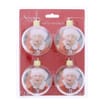 Noel Photo Baubles (4 Pack)