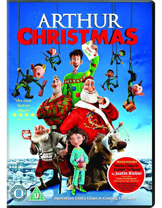 Arthur Christmas DVD