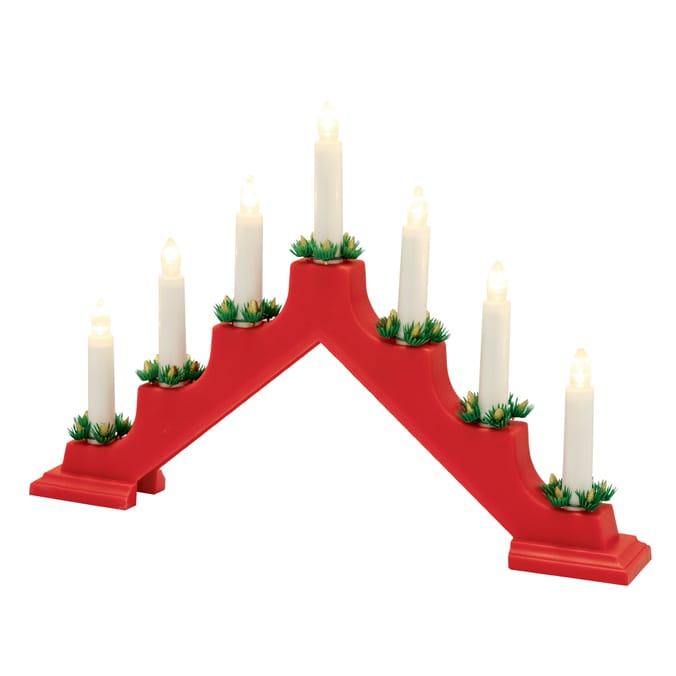 Christmas LED LightUp Candle Bridge, candle arches, archs, bridges