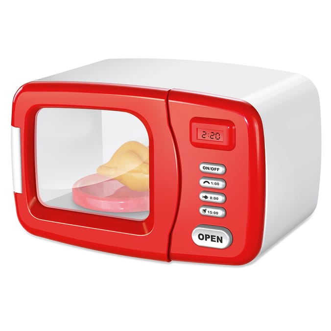 Let's Play! Toy Microwave Oven