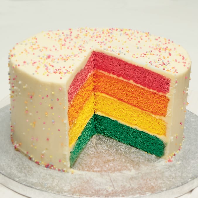 Jane Asher Rainbow Cake Mix (4 x 1015g Box)