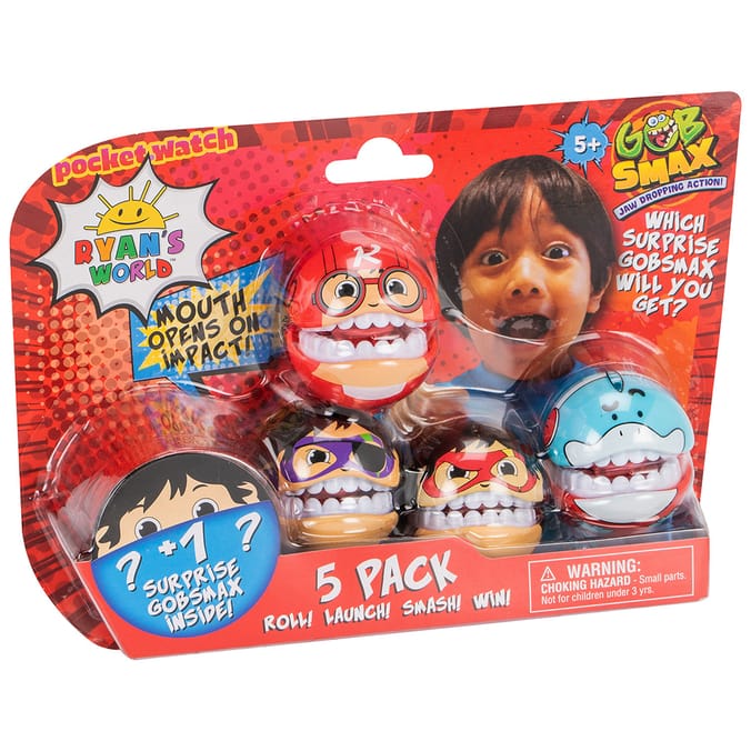 Ryan s World Gob Smax 5 Pack Home Bargains