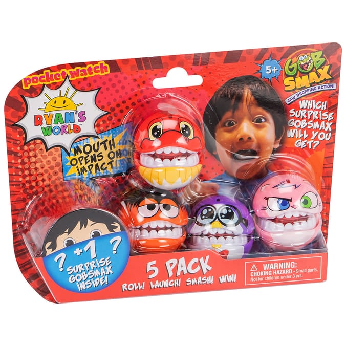 Ryan's world 2024 gobsmax toys