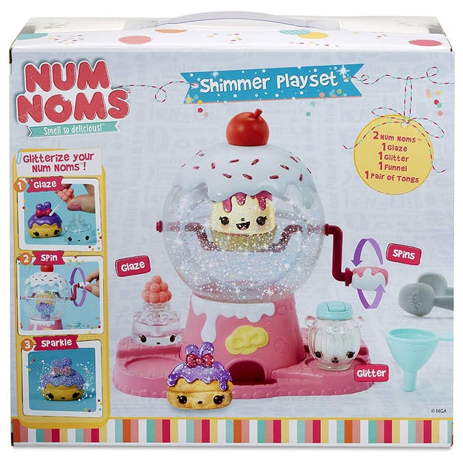 Num Noms Ice Cream Parlor Toy Playset With 7 Accessories