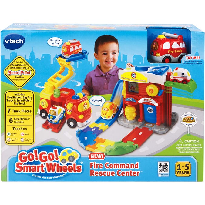 Vtech toot toot fire station sale deluxe