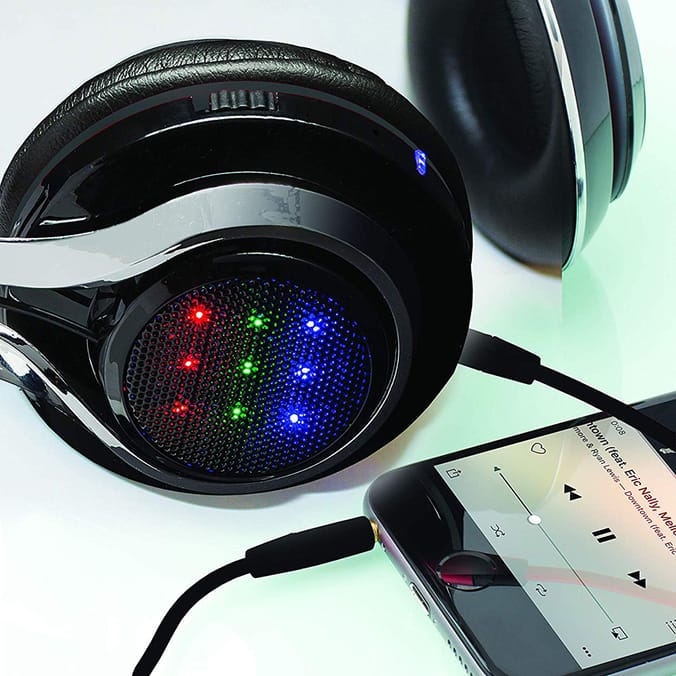 Accelerate: Wireless Light Up Bluetooth LED Headphones