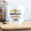 Personalised World's Greatest Latte Mug