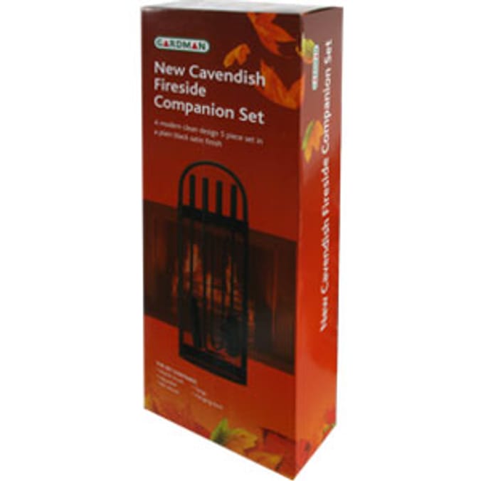 Gardman New Cavendish Fireside Companion Set Home Bargains