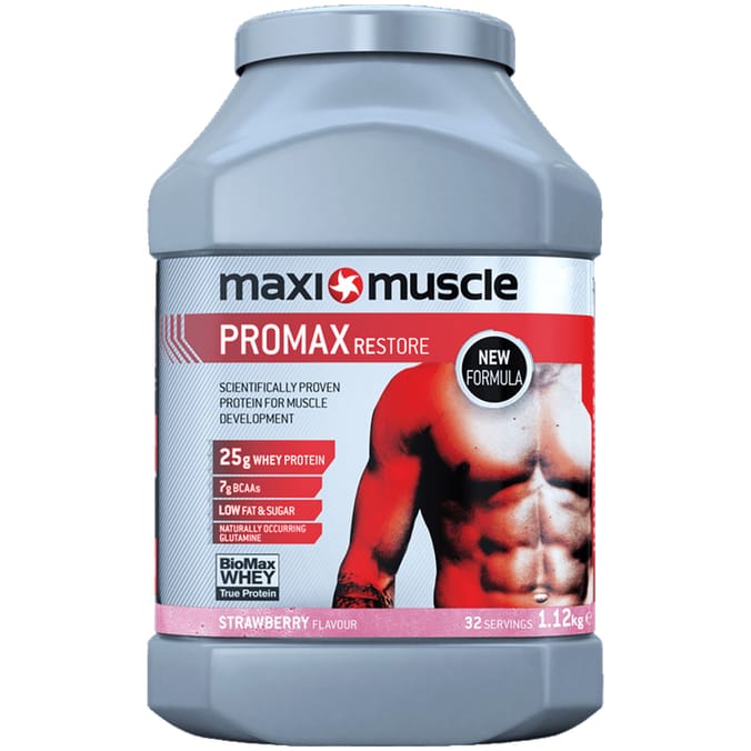 MaxiMuscle Promax Restore 1.12kg (Strawberry)