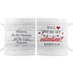 Personalised Be My Valentine Mug