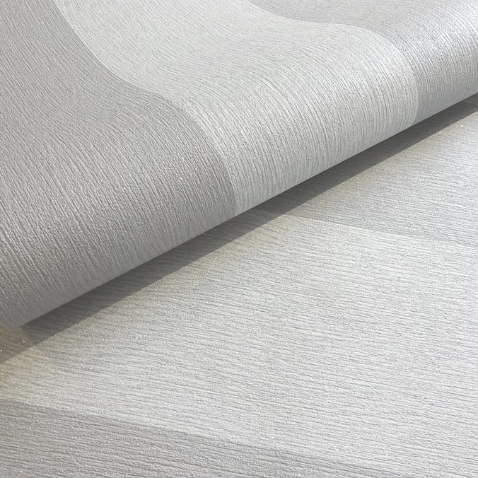 Statement Wallcovering Harriet Stripe Grey home decor, decorate, wall