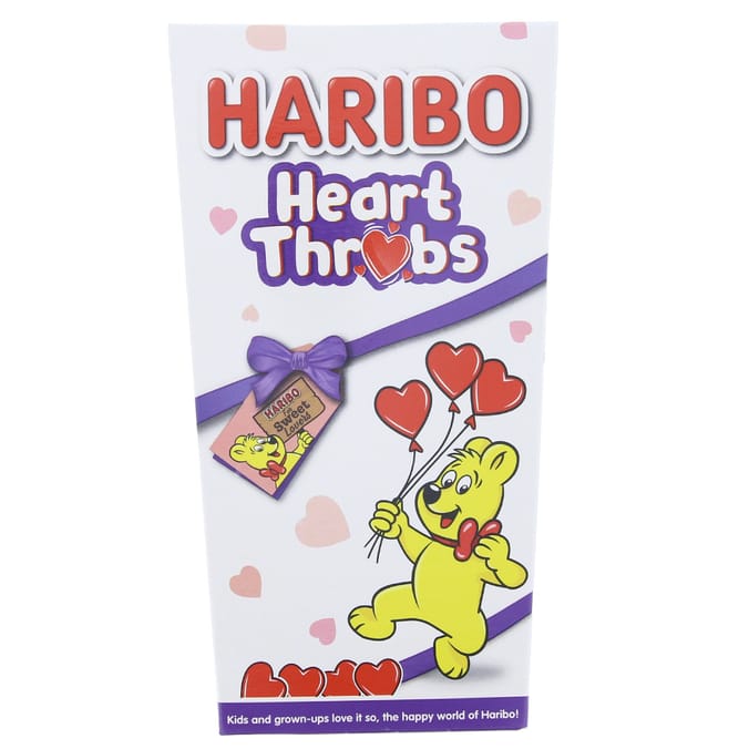 Haribo Heart Throbs (12 x 140g Boxes)