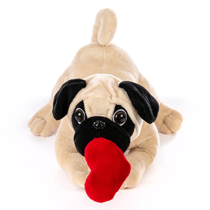 Valentines pug clearance teddy