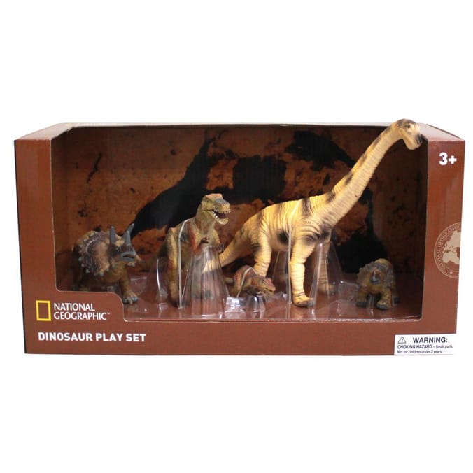 National geographic sale dinosaur play set